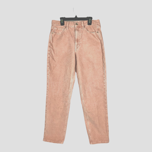 American Eagle Women's Corduroy Pants Size 10 M Super Stretch Pink Peach |  eBay