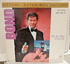 The Spy Who Loved Me Bond Moore Letterbox MGM 1977 1990 Laserdisc 112521TILD