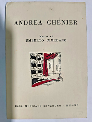 Andrea Chenier musica di Umberto Giordano 1973 Milano