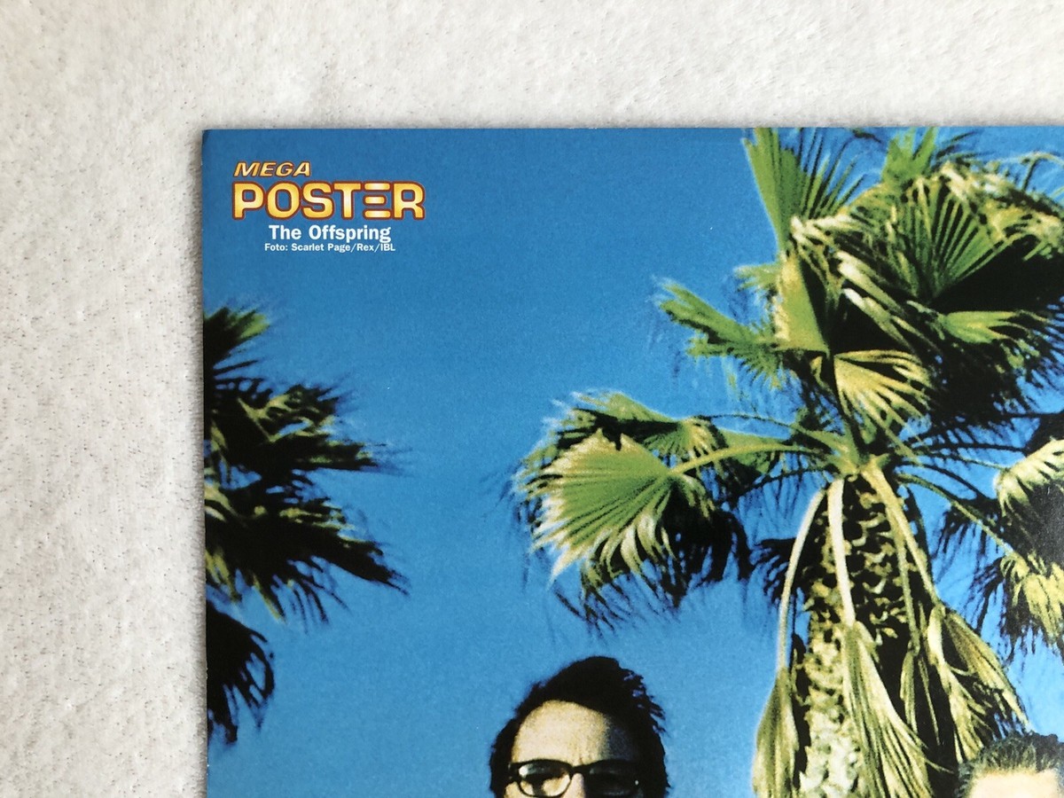 THE OFFSPRING 1999 Poster Swedish Music Magazine OKEJ Rare THE OFFSPRING 1999 Poster Swedish Music Magazine OKEJ Rare
