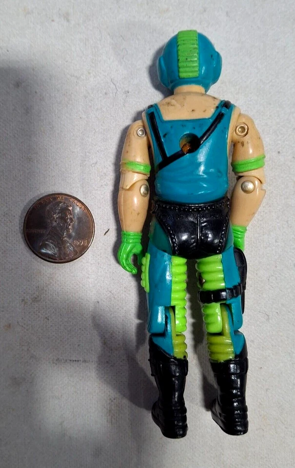 Vintage 1984 Hasbro GI Joe Copperhead 3 3/4" Action Figure V3 MJ-19 - Image 2 of 3
