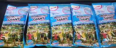 WOWmazing Giant Bubble Concentrate Solution ~ 5-Pack