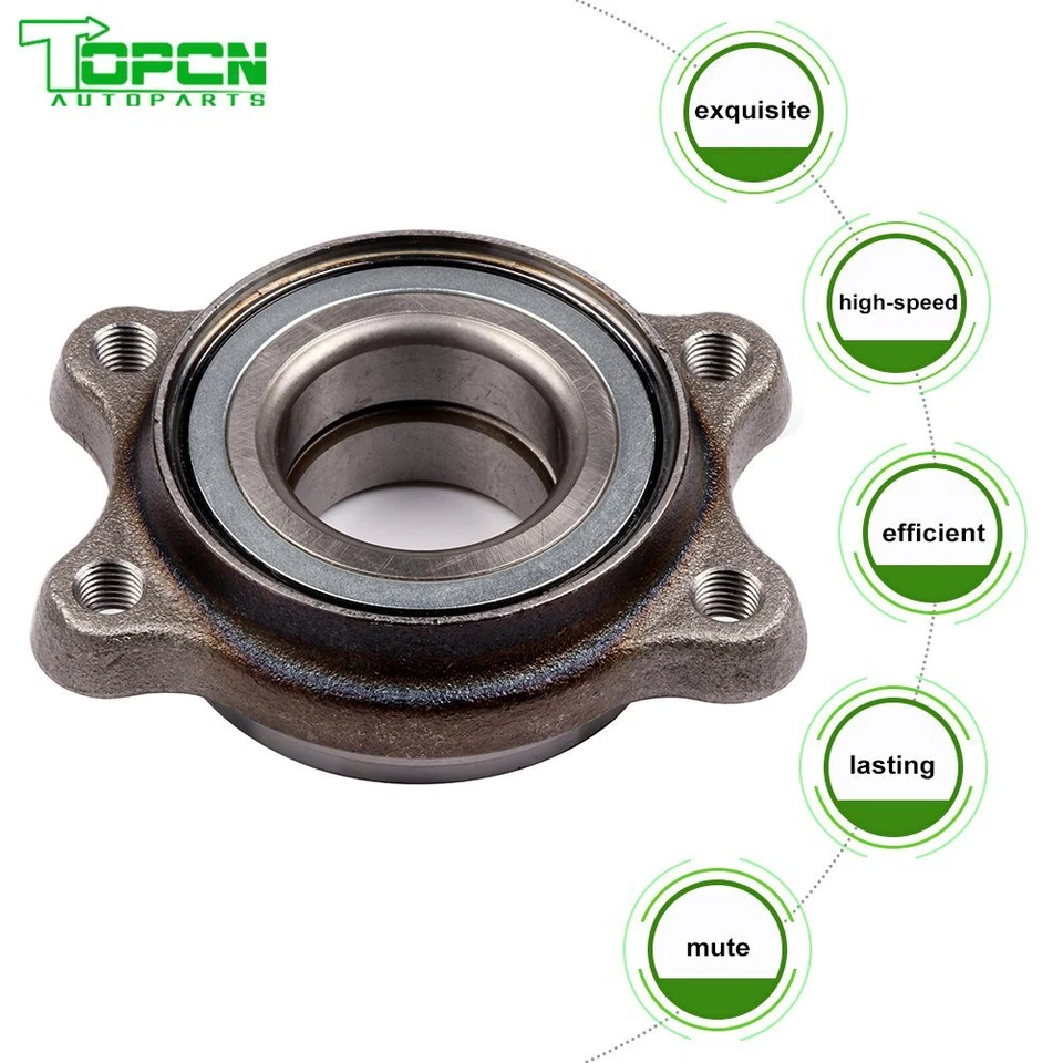 2 cojinetes de cubo de rueda delanteros o traseros para Audi A8 Quattro L 2004-2012 sedán Foto 3 de 4