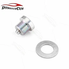 Steel Engine Oil Drain Plug Bolt with NEODYMIUM Magnet (M16 x 1.5)+Washer