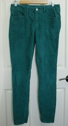 American Eagle Green Corduroy Jeggings 