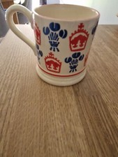 Emma Bridgewater Extremely Rare Prince Charles Camilla Factory Visit Mug Jubilee