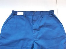 NEW Best Collection Blue 4-Pocket Uniform Pants 18-0B Unhemmed 39" Inseam