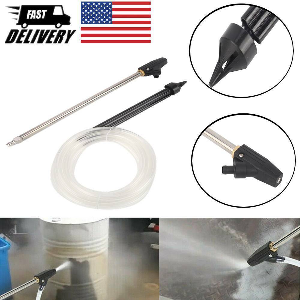 Pressure Washer Sandblasting Kit 2300 PSI Sand Blaster Wet Clean Sandblaster