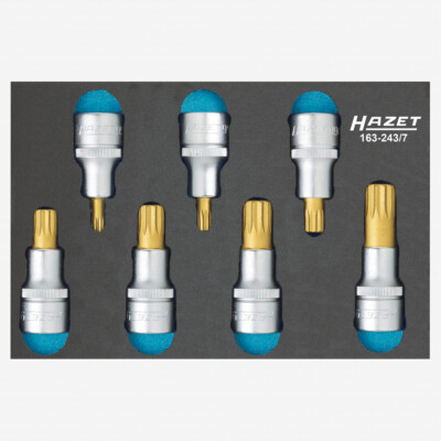 Hazet 163-243/7 Screwdriver socket set (XZN)