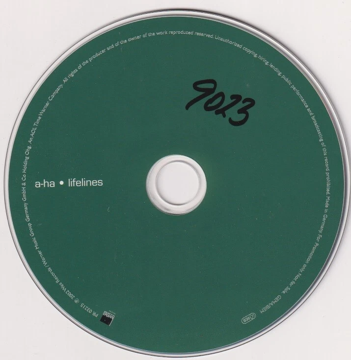 Aha / a-ha – Lifelines (Radio Edit) - 1 Track Promo Single CD 2002 WEA Records - Bild 3 von 4