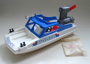 playmobil motor boat