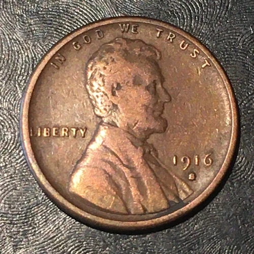 1916-S Lincoln Cent - High Quality Scans #K213