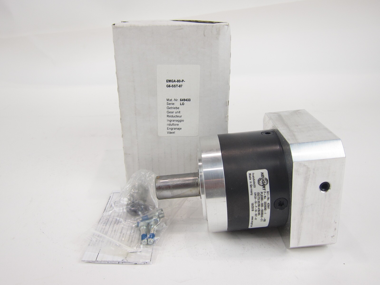 New Festo EMGA-80-P-G5-SST-87 549433 Gear Unit EMGA80PG5SST87