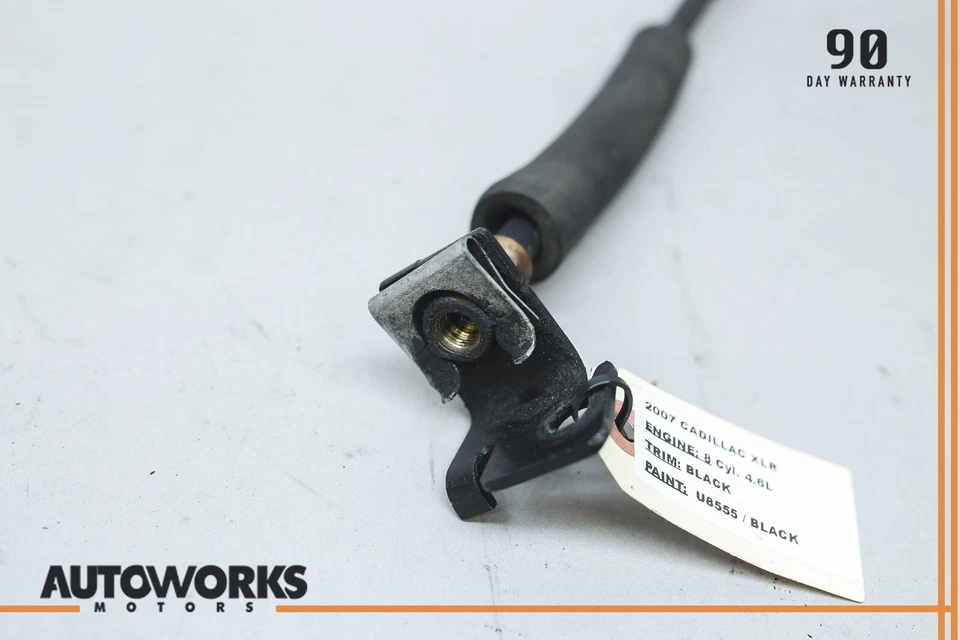 04-09 Cadillac XLR tubo de manguera flexible de freno delantero izquierdo o derecho OEM Foto 3 de 4