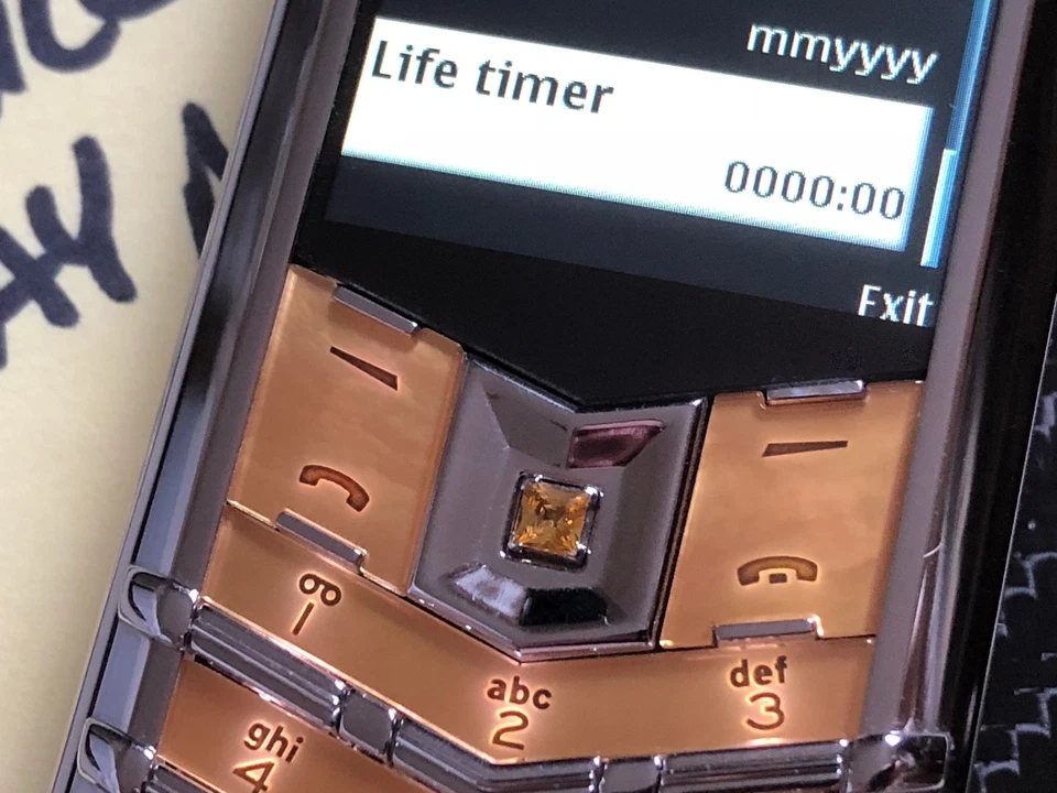 Genuine Vertu Signature S MOTHER OF PEARL limited edition Extremely Rare 150 WW - Image 3 of 3