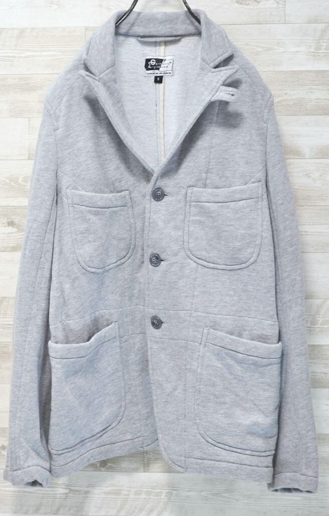 Engineered Garments Bedford Jacket Sweat Gray S M… - image 1