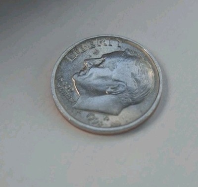 1998 Dime, Error! Missing edges, no ridges, copper edge