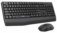 seenda Wireless Bluetooth Keyboard and Mouse Combo, COE200 Ergonomic Wireless...