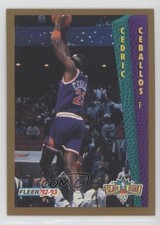 1992-93 Fleer Tony's Pizza Cedric Ceballos x1r