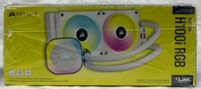 Corsair iCue Link H100i RGB 240mm Extreme Performance Liquid CPU Cooler White