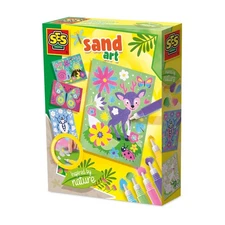 SES Creative 14037 Colored Sand Art - Inspired by Nature - Creative Craft Kit fo