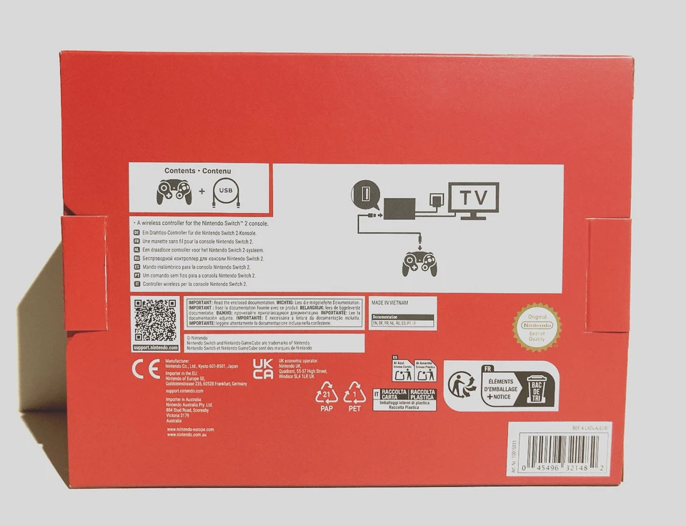 Official Nintendo GameCube Controller - Switch 2 Exclusive [Brand New & Sealed] - Image 4 of 4