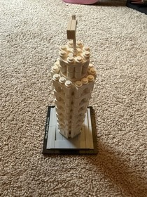 LEGO ARCHITECTURE: The Leaning Tower of Pisa 21015  W/ Instructions