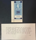 Canada Supreme Court Law Stamp MNH and Duck stamp first day cover