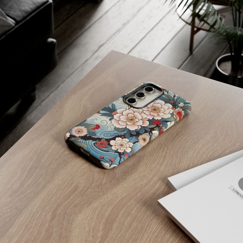 Japanese Floral Art - Tough Phone Case - iPhone, Galaxy, Google Pixel Models - 第 183/203 張圖片
