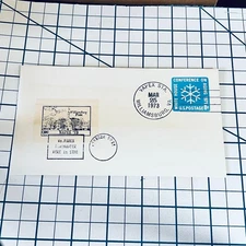 Conference on Aging 1971 8c Stamp on Cover 1973 Williamsburg VA  Vintage FDC