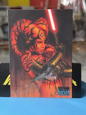 2012 Topps Star Wars Galaxy New Visions Darth Talon (Talons' Dark Reach #9)
