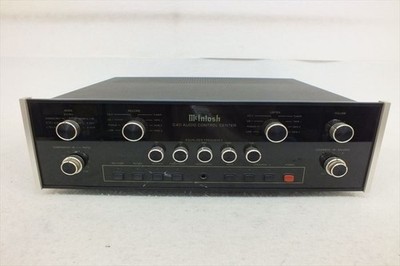 McIntosh C40 Audio Control Center Preamplifier AC100V Working Confirmed