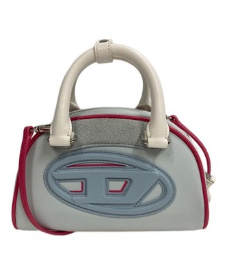 Diesel 1DR Dome Crossbody hellblau Kuppeltasche Damen authentisch