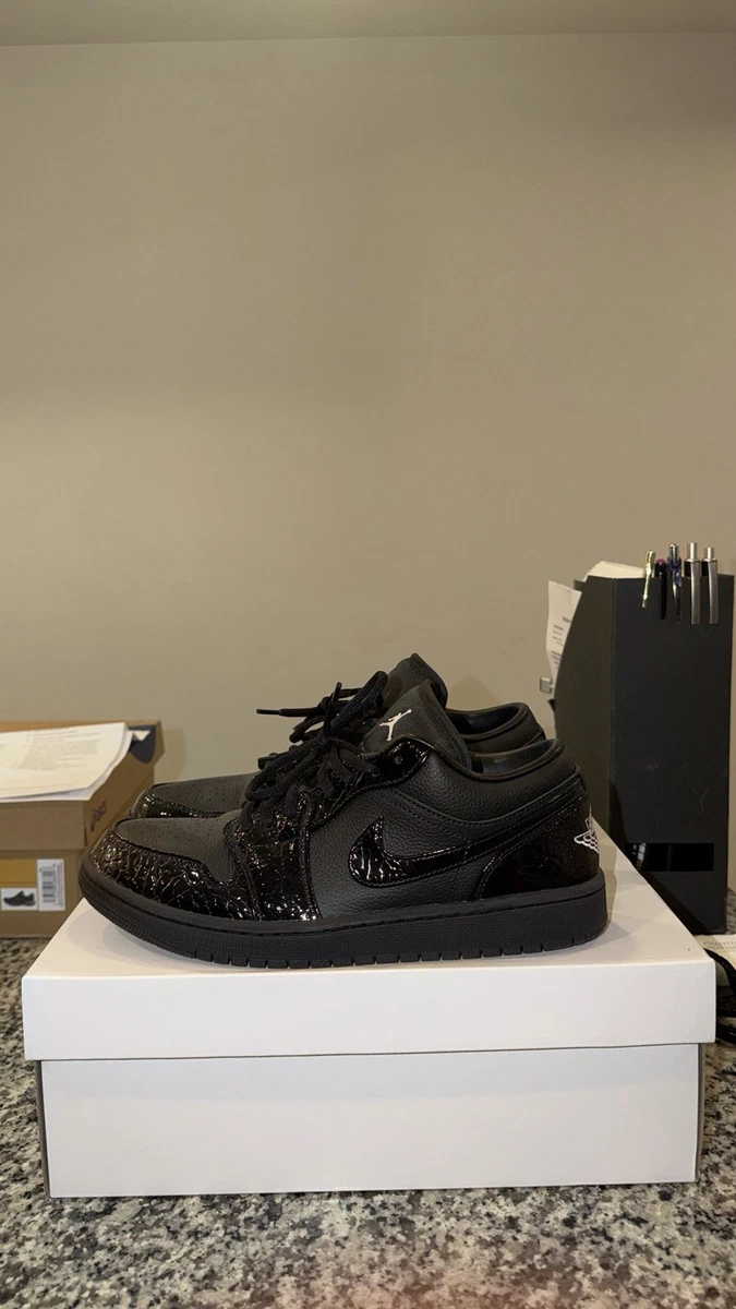 Jordan 1 Low Black W for sale | eBay
