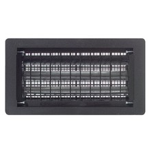 AirVent 8 In. x 16 In. Black Automatic Foundation Ventilator RABL AirVent RABL 8