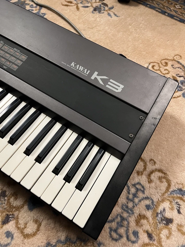 RARE VTG Kawai K3 Digital Wave Memory Synthesizer Electric Keyboard Synth- READ - Image 2 of 4
