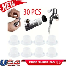 30pcs Sealing Gasket Faucet LeakProof Silicone White Small Plumbing Accessories