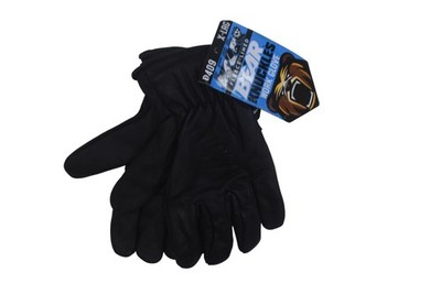 Bear Knuckles D409 Fleece Lined Leather Work Gloves XL Black Water Resistant