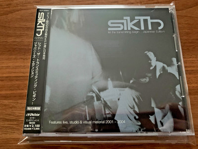 Sikth   Let The Transmitting Begin... Japanese Edition Japan CD OBI VICP-62820