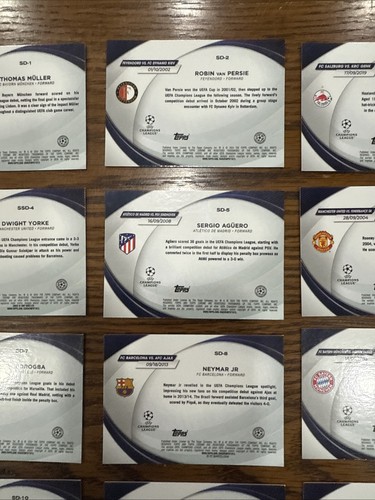 2023-24 Topps Chrome STARBALL DEBUT Complete 15-Card Set, Messi, Haaland 🏟️⚽️🔥 - Bild 10 von 14