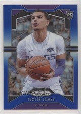 2019-20 Panini Prizm Rookie Blue Prizm 72/199 Justin James #295 Rookie RC 7e6