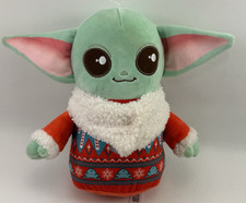 STAR WARS CHRISTMAS GROGU BABY YODA PLUSH. BRAND NEW, TAG STILL ATTACHED 