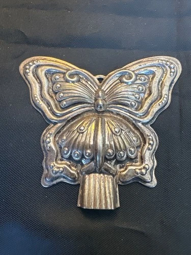 vintage Reed and Barton Sterling Butterfly Whistle