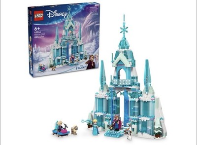 LEGO Disney Frozen Elsa's Ice Palace 43244 Complete Set 630 pcs Ages 6+
