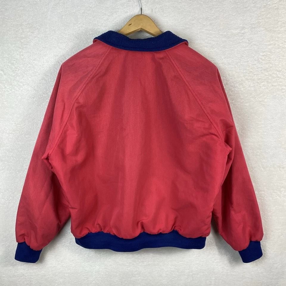 Chaqueta De Colección Años 90 Coca Cola Forrada de Vellón Estilo Bombardero Para Hombres XL Hecha en EE. UU. Retro Foto 2 de 4