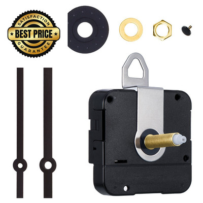 31 mm Quartz Clock Long Movement DIY Repair Kit (Black) Small, Black 