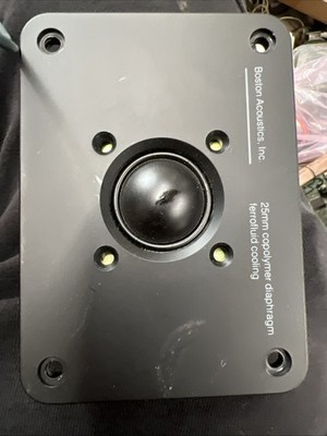 Boston Acoustics T1000 25mm Dome Tweeter Copolymer Diaphragm Ferrofluid Cooling!