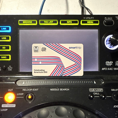WMATA 50th Anniversary  Celebrating America s 250  SmarTrip Card + $2.25 Value