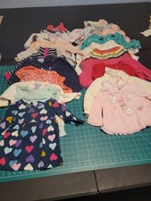Baby Girl 26 Shirts 5 Pound Lot 0-9 Months