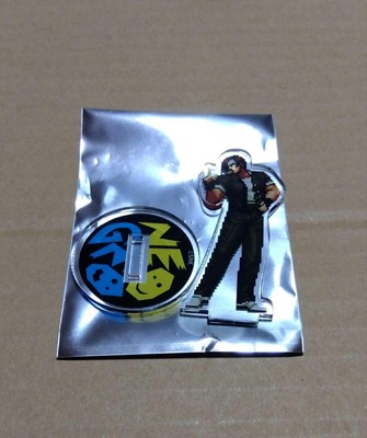SNK King of Fighters Acrylic Stand Kyo Kusanagi Pixel Art NeoGeo